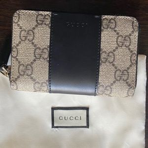 GG Supreme ZIP Around Card Case